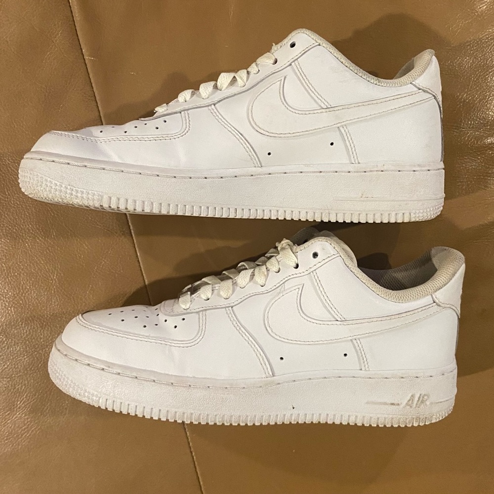 Nike Air Force 1,  white tennis shoes women size 9